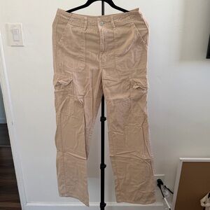 Zara Beige Cargo Pants